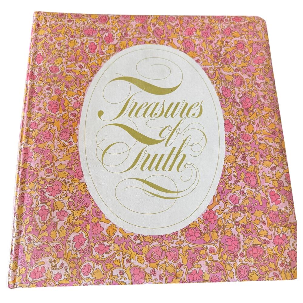 Vintage ‘80s Treasures of Truth Binder w/ Mead College Ruled Sheets of Paper
